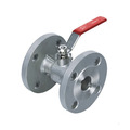 Integral Double Flange Ball Valve with Lever Operator